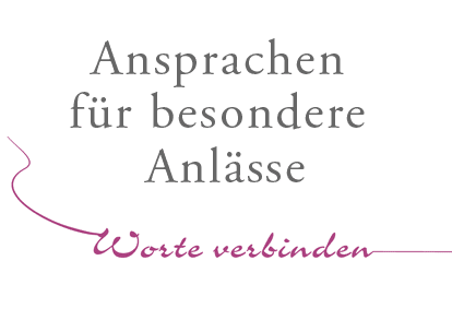 Lore Remke Ansprachen Trauerreden